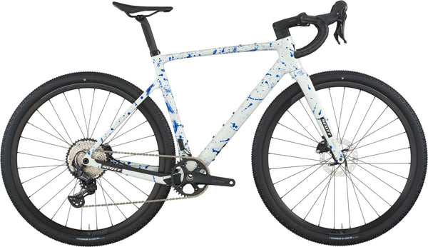 Scott Addict Gravel 30 bianco/blu splatter 2026