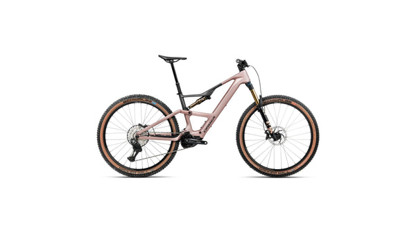 Orbea Rise SL M10 630Wh rosa del deserto/carbonio grezzo 2026