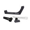 Adattatore per freni a disco Shimano da pinza PM a forcella/telaio con attacco piatto