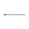 Catena Sram XX1 Hollow Point incl. Powerlock 11 velocità 118 maglie argento